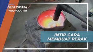 Mengintip Proses Membuat Perhiasan Perak di Yogyakarta