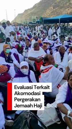 Video: Masih Ada Jemaah Jalan Kaki dari Muzdalifah dan Terlantar di Mina