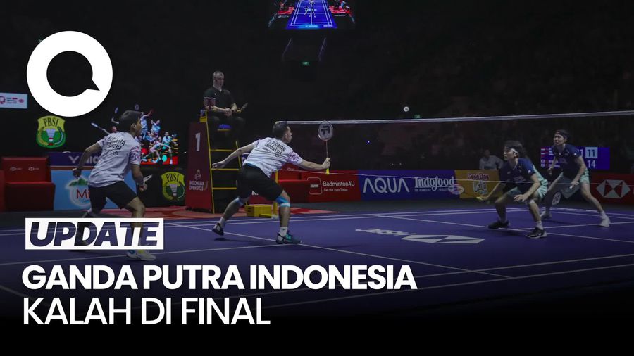Video: Sabar/Reza Gagal Juara Indonesia Open 2025