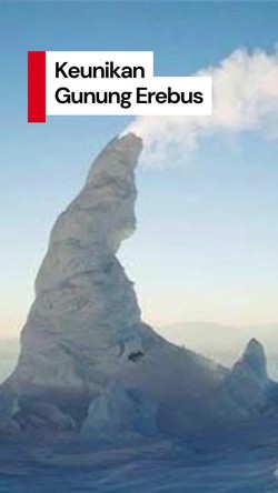 Video: Unik! Gunung Berapi di Antartika Muntahkan Emas Setiap Hari