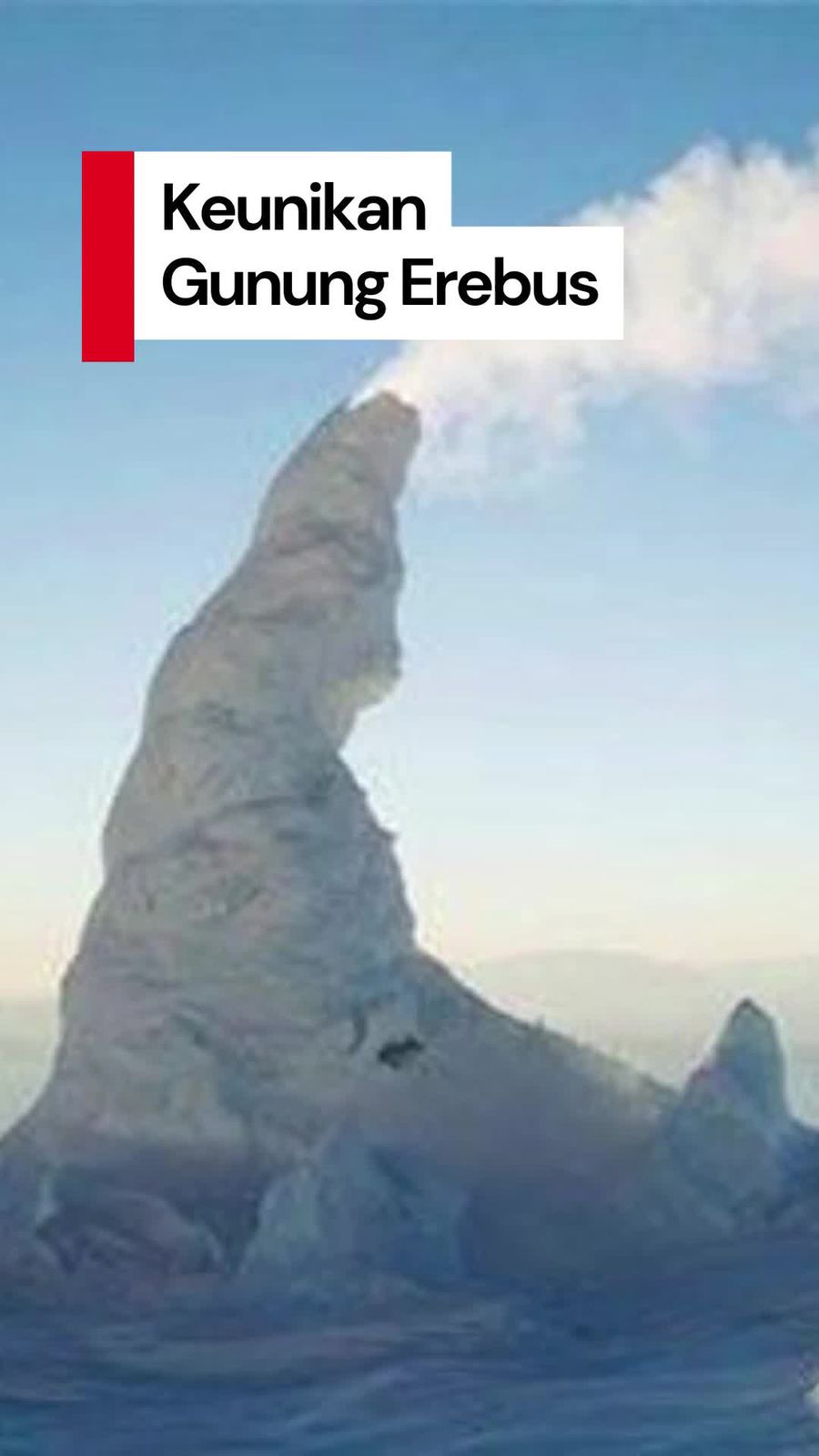 Video: Unik! Gunung Berapi di Antartika Muntahkan Emas Setiap Hari