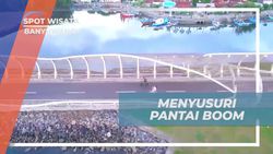 Menyusuri Pantai Boom dengan Bersepeda di Banyuwangi