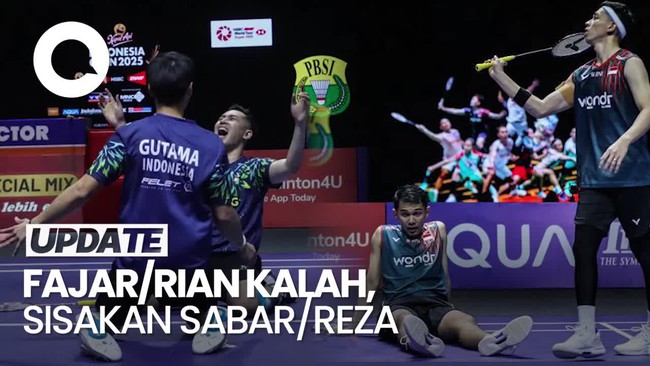 Video Final Indonesia Open 2025: RI Menyisakan Satu Wakil