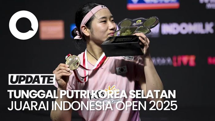 Video: Tumbangkan Wakil China, An Se Young Juara Indonesia Open 2025