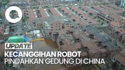 Video: Canggih Banget! China Pindahkan Gedung Bersejarah Utuh Pakai Robot