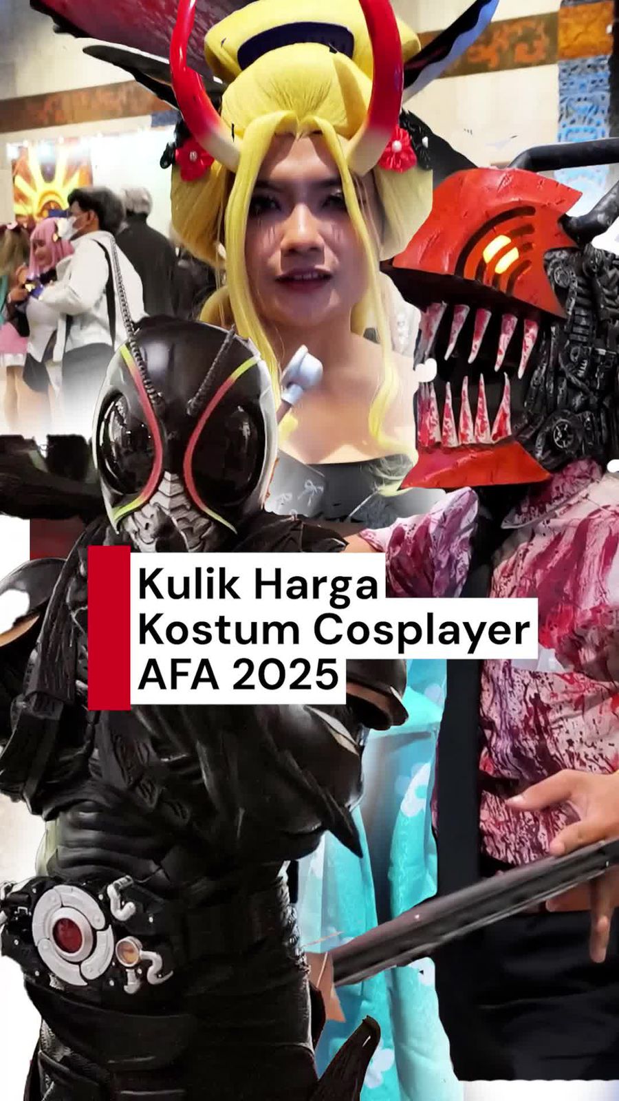 Video: Mirip Aslinya! Kira-kira Berapa Harga Kostum Cosplayer?