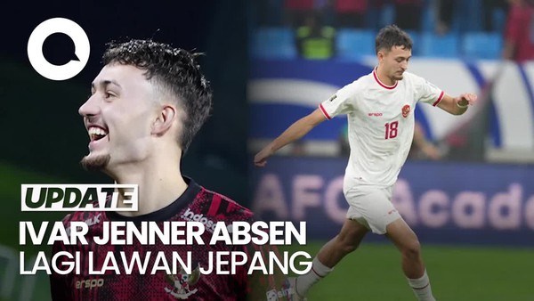 Video: Lagi-lagi Ivar Jenner Absen Lawan Jepang