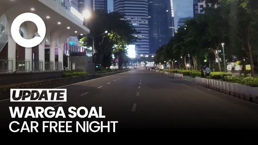 Video: Pemprov DKI Mau Gelar Car Free Night Tiap Sabtu, Ini Kata Warga