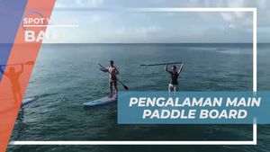 Mencoba Tantangan Bermain Paddle Board di Bali