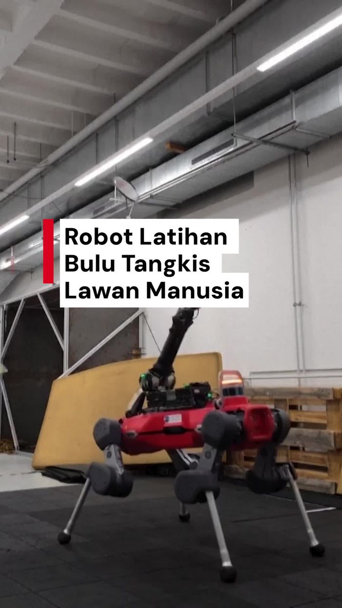 Video: Canggih! Robot AI Latihan Bulu Tangkis Lawan Manusia