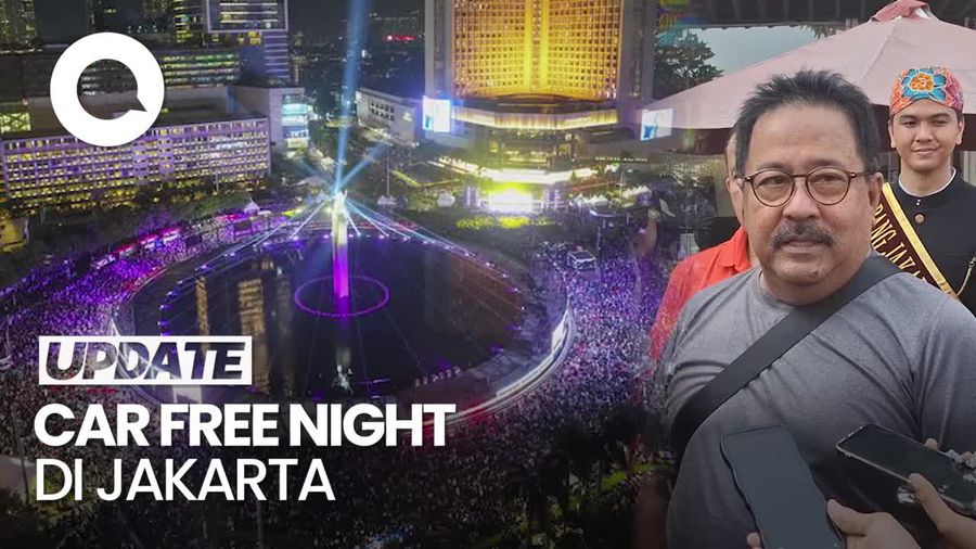 Video: Jakarta Wacanakan Car Free Night HI-Sudirman Jam 10 Malam