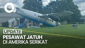 Video: Melihat Kondisi Pesawat Angkut 20 Orang yang Jatuh di AS