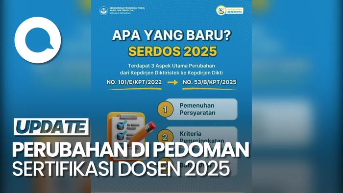 Video: Cek 3 Aturan Baru Sertifikasi Dosen 2025