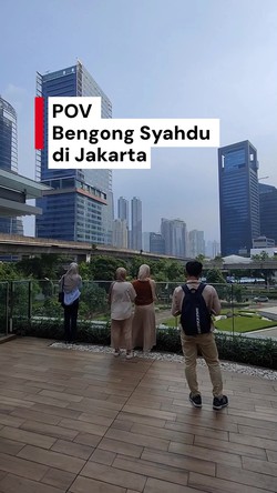 Video: Spot Bengong Syahdu dengan View Ciamik Gedung Tinggi Jakarta!