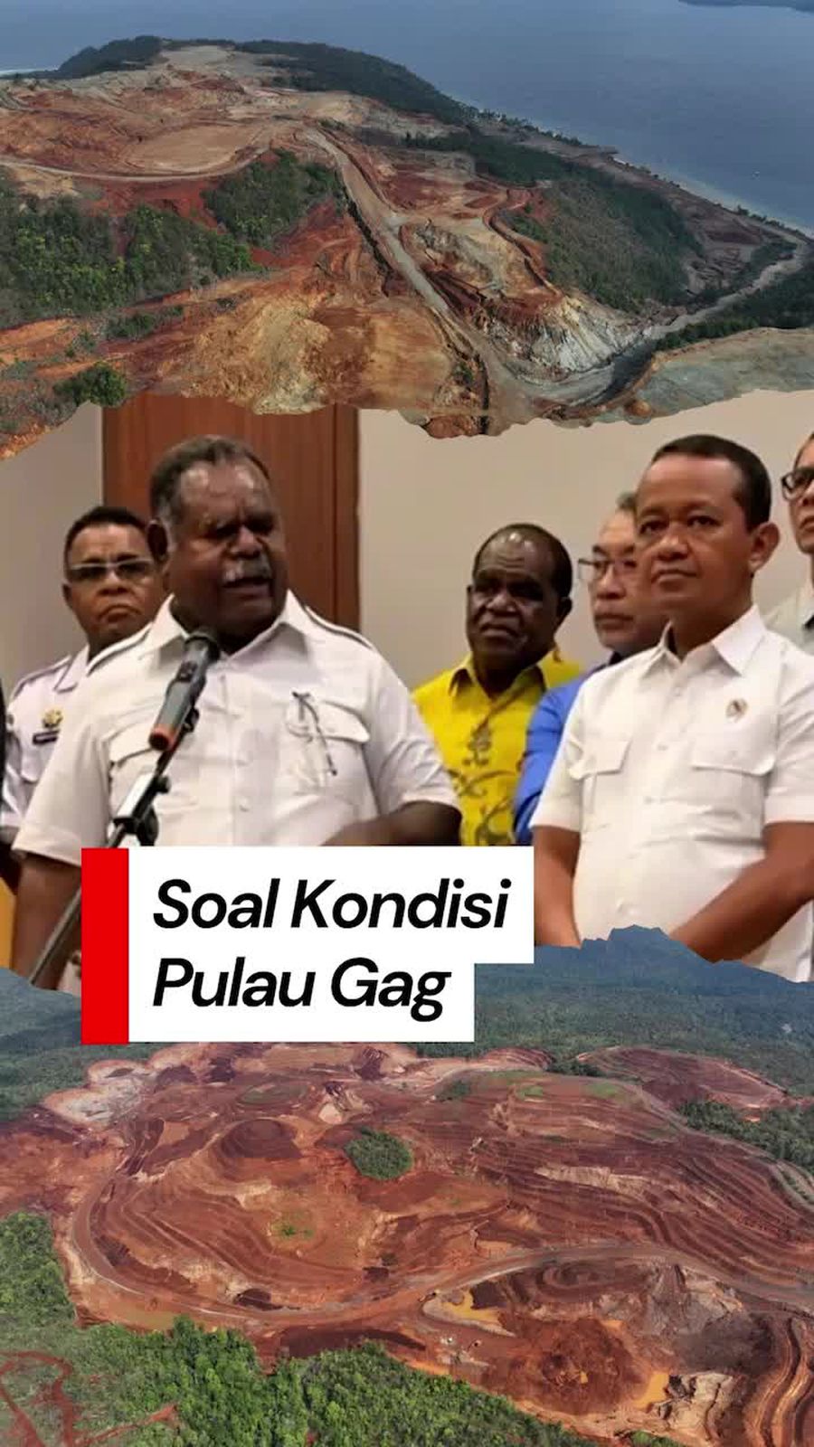 Video: Gubernur Papua Barat Daya Bantah Isu Kerusakan Pulau Gag 