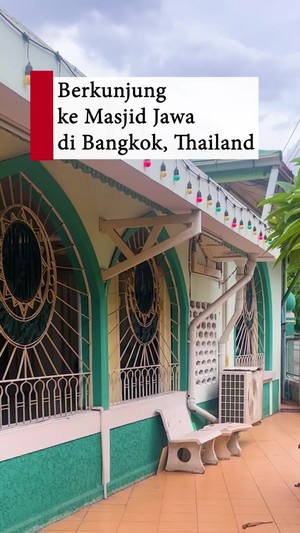 Video Jeroan Masjid Jawa di Thailand yang Didirikan Mertua Ahmad Dahlan