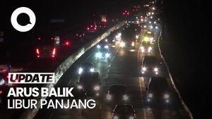 Video: Kepadatan Kendaraan di Tol Cipularang Arah Jakarta Malam Ini