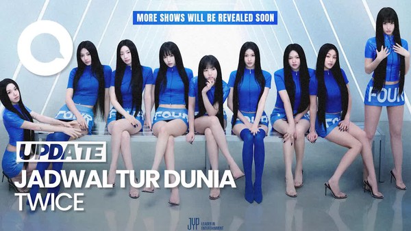 Video TWICE Bakal Tur Dunia, Tapi Indonesia Belum Masuk Daftar