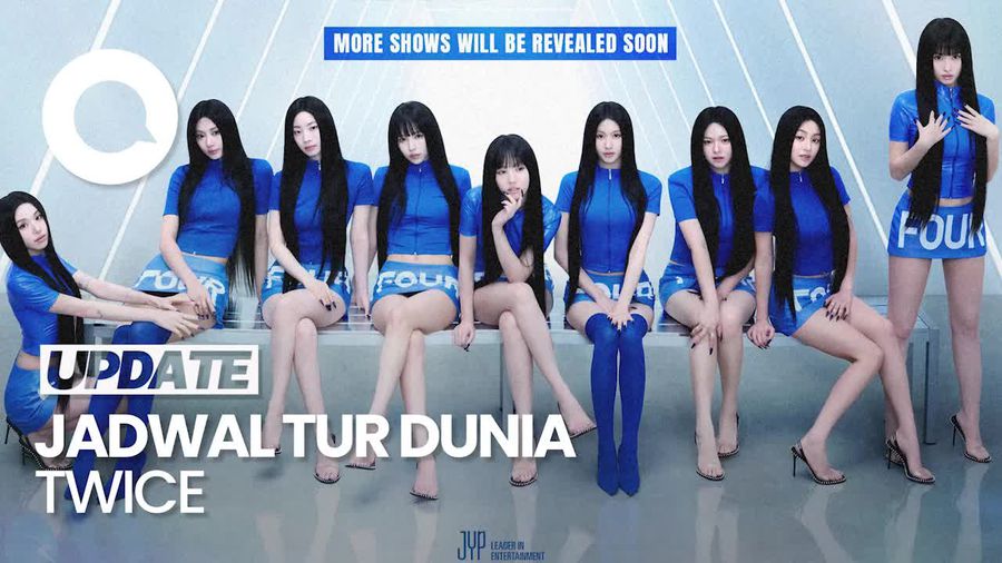 Video TWICE Bakal Tur Dunia, Tapi Indonesia Belum Masuk Daftar