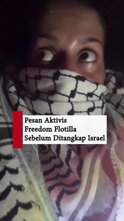 Video Ketegangan Sebelum Israel Bajak Kapal Madleen Greta Thunberg Cs