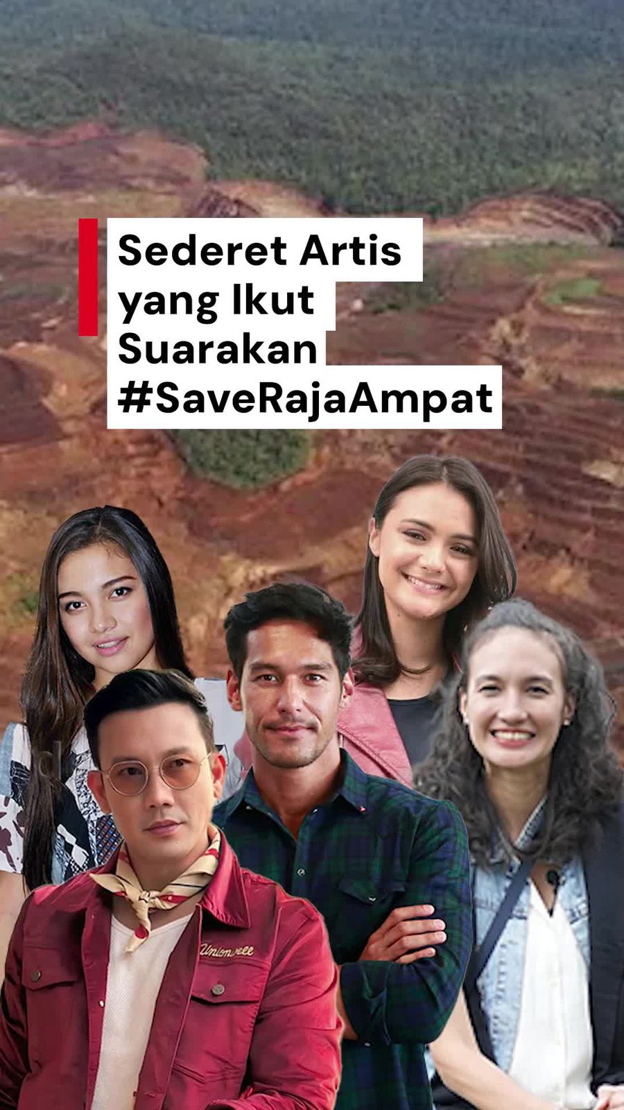 Video: Denny Sumargo hingga Nadine Chandrawinata Serukan #SaveRajaAmpat