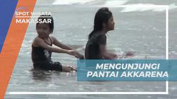 Mengunjungi dan Menikmati Pantai Akkarena di Makassar