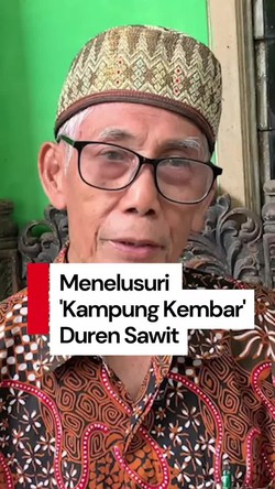 Video: Cerita Unik di Balik Kampung Kembar di Duren Sawit