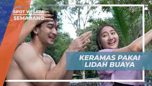 Mandi dan Keramas dengan Lidah Buaya di Kali Odo Semarang