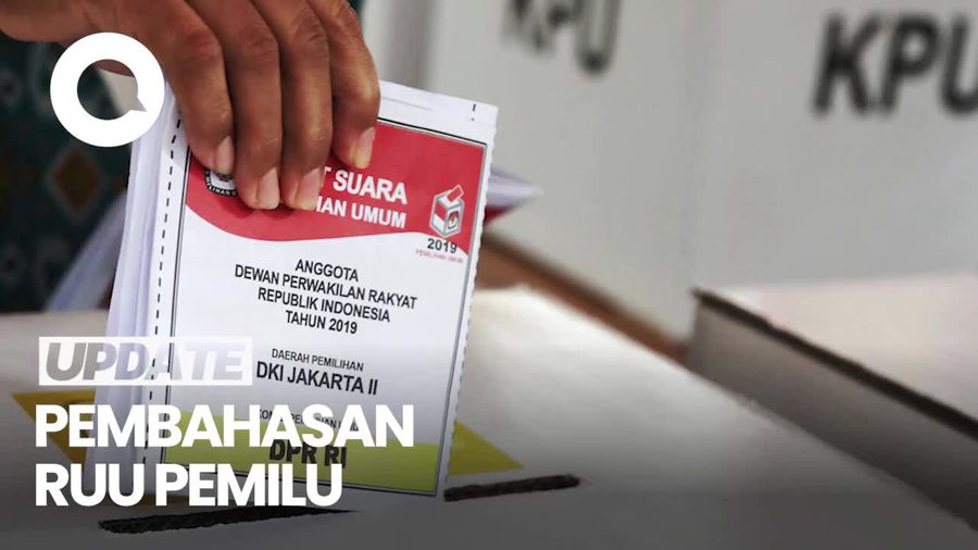 Video DPR Sebut Tak Ada Omnibus Politik, RUU Pemilu-Pilkada Dibahas Terpisah