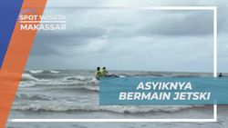 Bermain Jetski dengan Seru di Gelombang Pantai Makassar