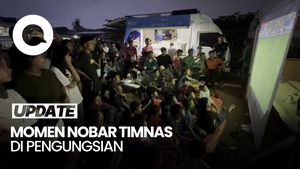 Video: Korban Kebakaran Penjaringan Nobar Timnas vs Jepang di Pengungsian