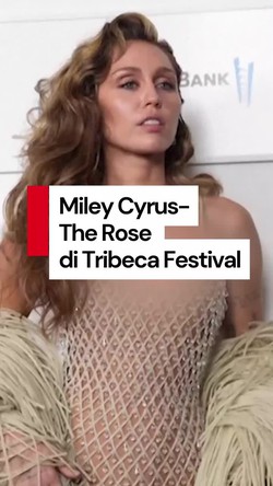 Video: Miley Cyrus Hingga The Rose Tampil di Tribeca Festival
