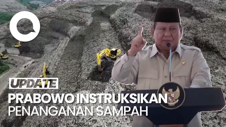 Video: Prabowo Instruksikan Penanganan Sampah Selesai di 2029