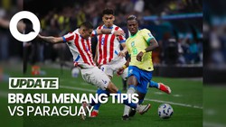 Video: Brasil Kalahkan Paraguay 1-0, Kemenangan Perdana dengan Ancelotti