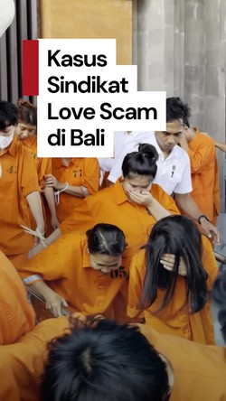 Video: Terbongkar Sindikat Love Scam di Bali, Pelaku Pura-pura Jadi Model Cantik