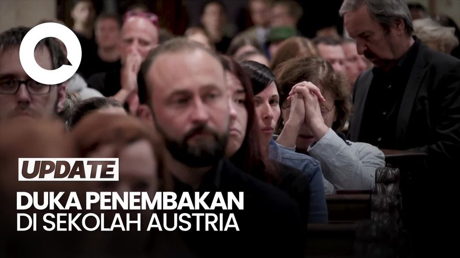 Video: Buntut Penembakan di Sekolah Austria, Gereja-gereja Gelar Upacara