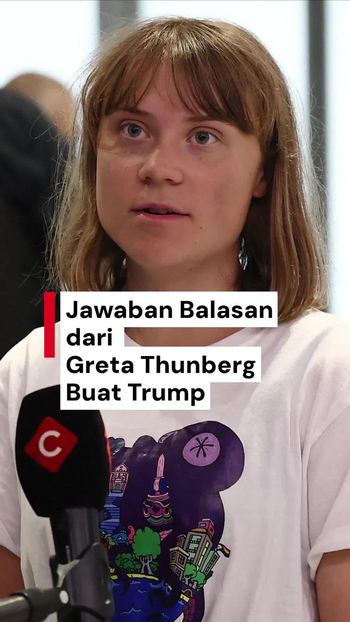 Video Reaksi Greta Thunberg Diminta Trump Ambil Kelas Manajemen Amarah