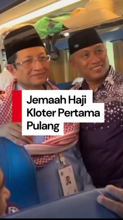 Video Menag Lepas Pemulangan Jemaah Haji dari Tanah Suci ke Tanah Air