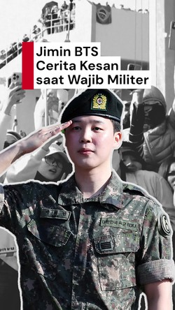 Video Kesan Jimin BTS soal Wamil: Bukan Tempat yang Mudah