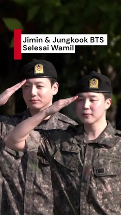 Video Kata-kata dari Jimin-Jungkook BTS Setelah Selesai Wajib Militer
