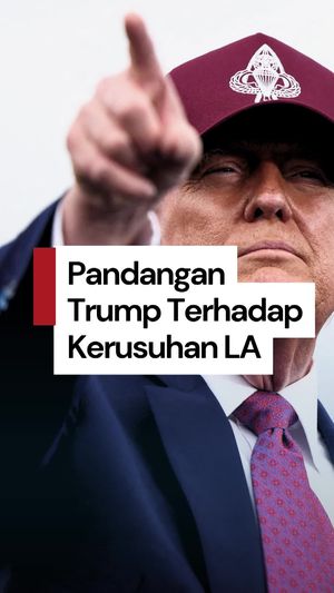 Video: Trump Sebut Kerusuhan LA Jadi Ancaman Keamanan Nasional