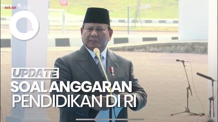 Video Prabowo Klaim Anggaran Pendidikan Saat Ini Tertinggi dalam Sejarah RI