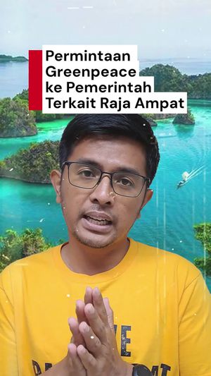 Video: Greenpeace Minta Pemerintah Kaji Ulang Izin Tambang di Raja Ampat