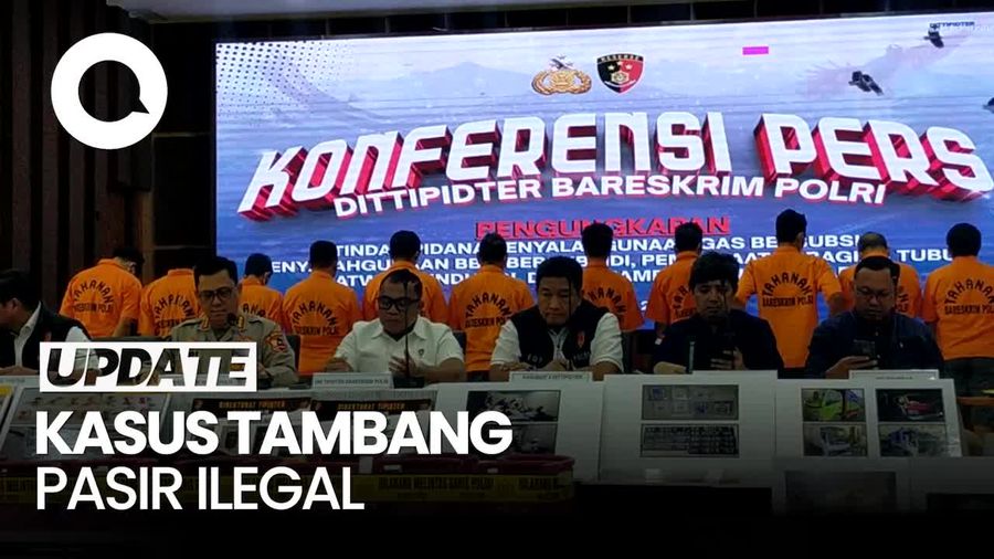 Video: Bareskrim Bongkar Kasus Tambang Ilegal di Klaten, Negara Rugi Rp 1 M