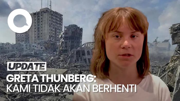 Video Suara Greta Thunberg Tetap Lantang Meski Misi ke Gaza Dijegal Israel