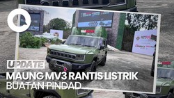 Video: Wujud Maung MV3 Rantis Listrik Buatan Pindad yang Diresmikan Prabowo
