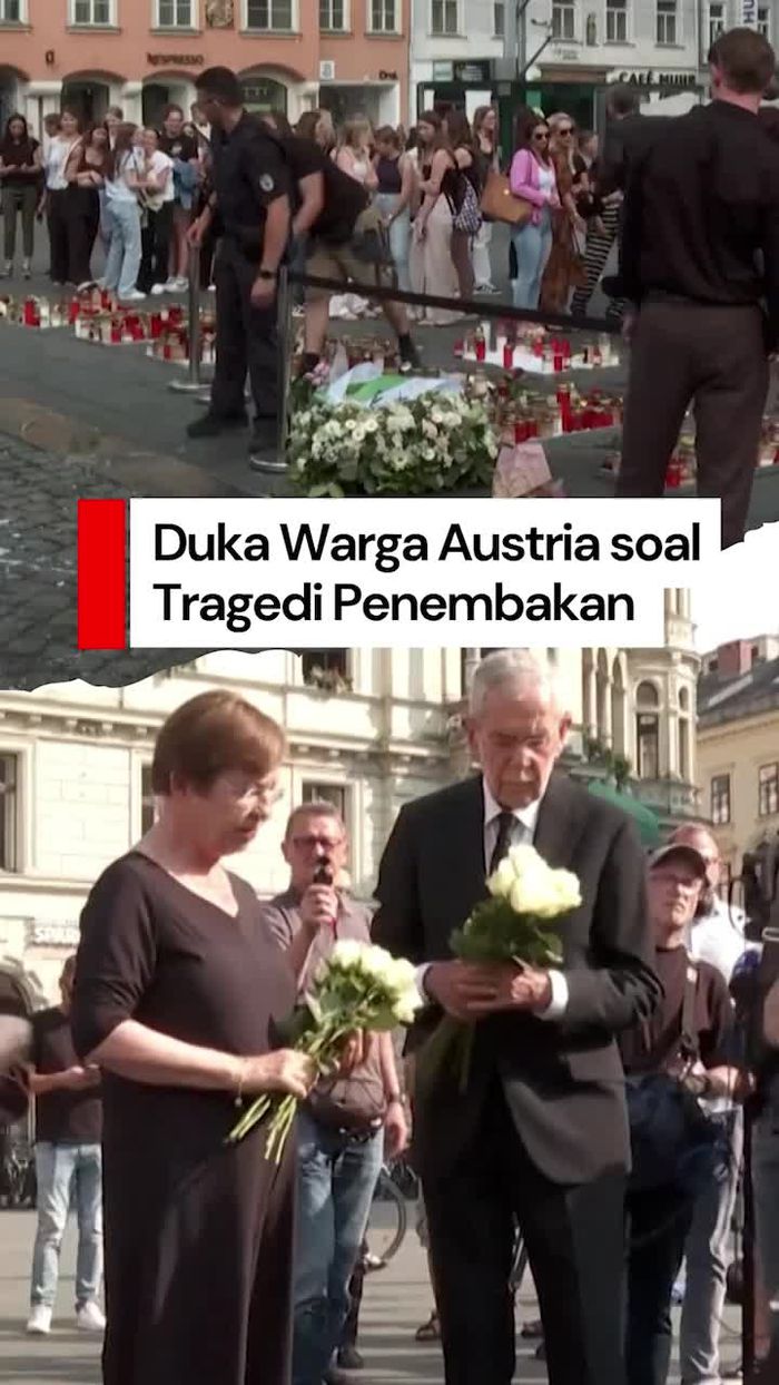 Video Presiden Austria soal Penembakan di Sekolah: Kami Terguncang