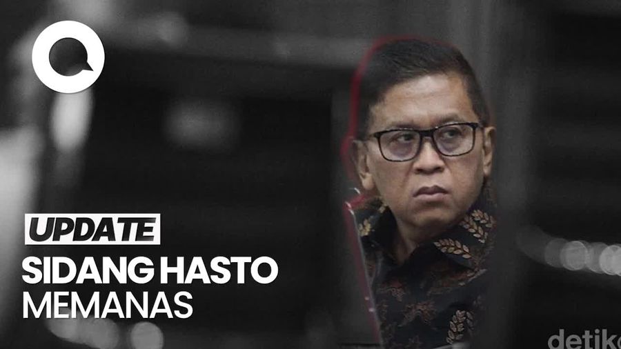 Video: Sidang Hasto Memanas, Kuasa Hukum Cecar soal Sosok Bapak