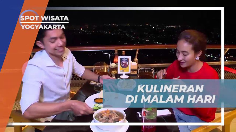 Menikmati Kuliner Malam dengan Pemandangan Cantik di Yogyakarta