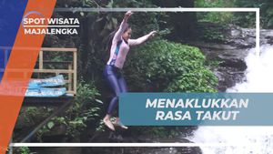 Menaklukkan Rasa Takut Melompat dari Jembatan di Majalengka